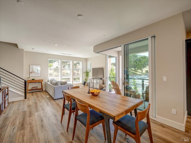 226 Verandah Ave, Novato, CA 94945 - dining room featuring light wood-style floors and baseboards