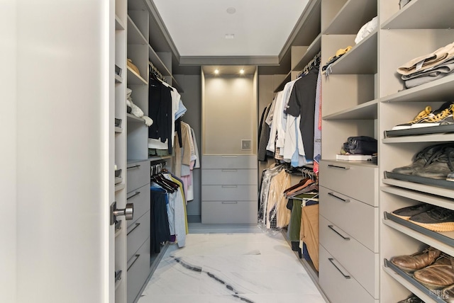119 Marguerite Ave, Mill Valley, CA 94941 - spacious closet featuring light marble finish flooring