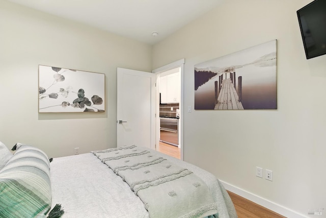 119 Marguerite Ave, Mill Valley, CA 94941 - bedroom with wood finished floors and baseboards