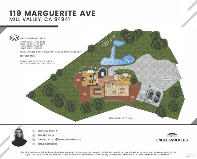 119 Marguerite Ave, Mill Valley, CA 94941 - map / location