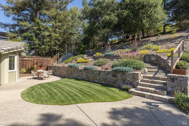 3336 Brittany Cir, Napa, CA 94558 - view of yard with a patio area