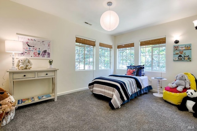 11 Inverness Way S, Inverness, CA 94937 - carpeted bedroom featuring multiple windows and baseboards