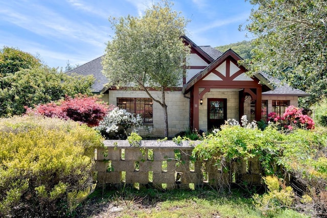 11 Inverness Way S, Inverness, CA 94937 - english style home with roof with shingles and stone siding