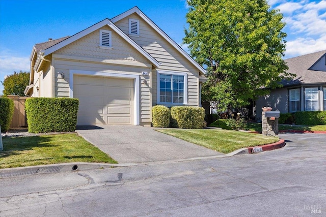 843 Cab Calloway Ct, Windsor, CA 95492 - view of front of property featuring a garage, concrete driveway, and a front lawn