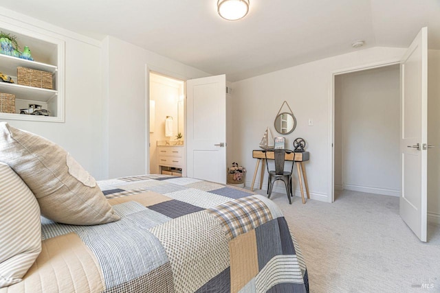 37 Angela Ave, San Anselmo, CA 94960 - bedroom featuring light colored carpet, baseboards, and connected bathroom