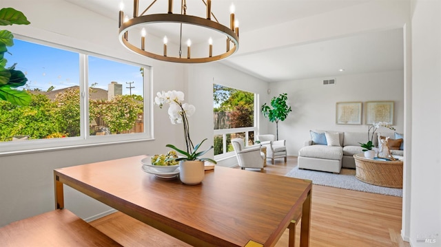40 Staghound Psge, Corte Madera, CA 94925 - dining room featuring light wood finished floors and a chandelier