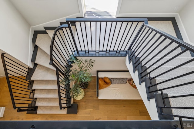 6 Live Oak Way, San Rafael, CA 94901 - staircase with wood finished floors