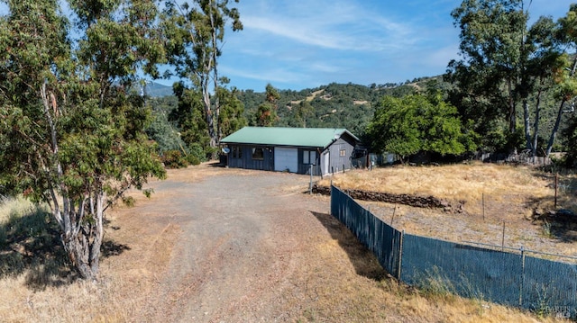 2840 Pear View Rd, Lakeport, CA 95453 - ranch-style home featuring driveway, a detached garage, and an outdoor structure
