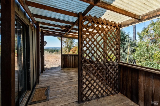 2840 Pear View Rd, Lakeport, CA 95453 - view of wooden deck