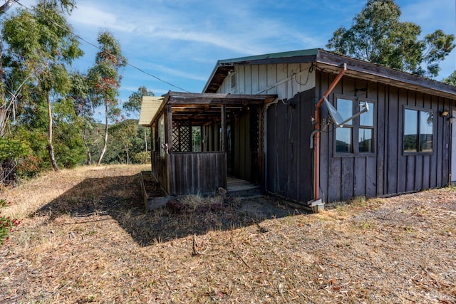2840 Pear View Rd, Lakeport, CA 95453 - view of home's exterior featuring board and batten siding