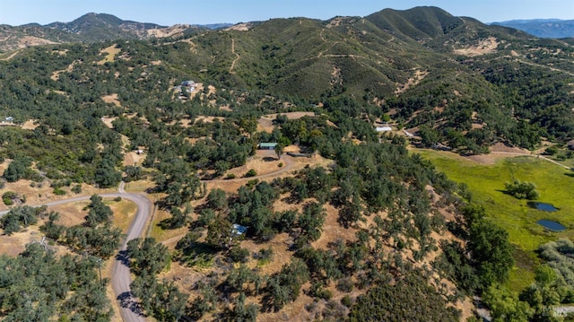 2840 Pear View Rd, Lakeport, CA 95453 - aerial view of property's location featuring mountains