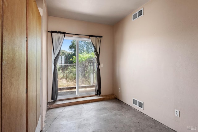 2840 Pear View Rd, Lakeport, CA 95453 - empty room with unfinished concrete flooring