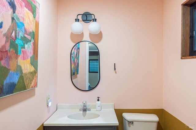 4011 Mill Creek Rd, Healdsburg, CA 95448 - half bath featuring toilet and vanity