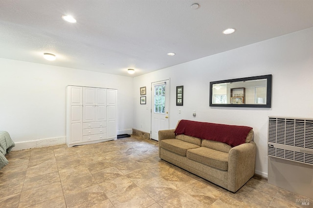 4011 Mill Creek Rd, Healdsburg, CA 95448 - living area with baseboards and recessed lighting