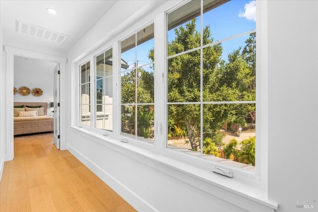 22 Cedar Ave, Kentfield, CA 94904 - corridor with baseboards and light wood finished floors