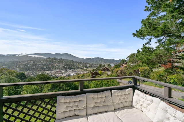 402 Donahue St, Sausalito, CA 94965 - balcony with a mountain view