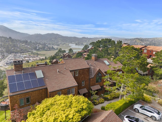 402 Donahue St, Sausalito, CA 94965 - drone / aerial view of a mountainous background