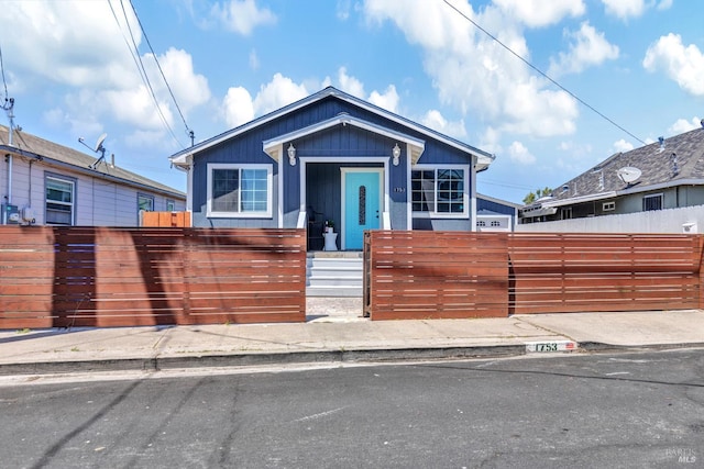 1753 15th St, San Pablo, CA 94806 - view of front facade with a fenced front yard