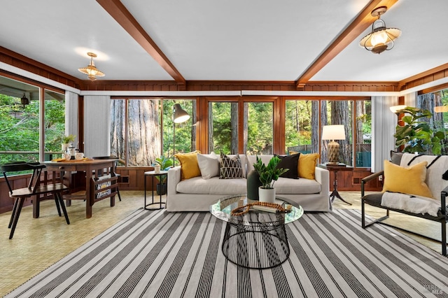 5600 Cazadero Hwy, Cazadero, CA 95421 - sunroom / solarium featuring plenty of natural light and carpet floors