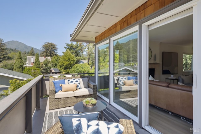 40 Redwood Ave, Corte Madera, CA 94925 - balcony featuring a mountain view