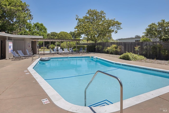 40 Redwood Ave, Corte Madera, CA 94925 - community pool featuring a patio area