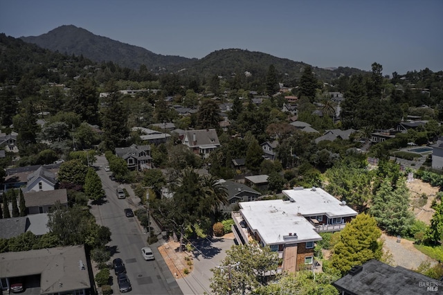 40 Redwood Ave, Corte Madera, CA 94925 - bird's eye view of a mountain backdrop