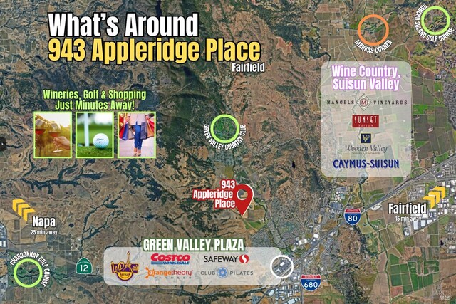 943 Appleridge Pl, Fairfield, CA 94534 - map / location