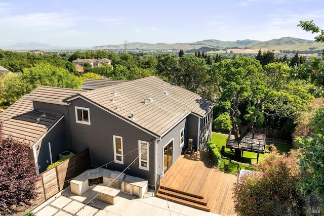 943 Appleridge Pl, Fairfield, CA 94534 - aerial view of a mountainous background