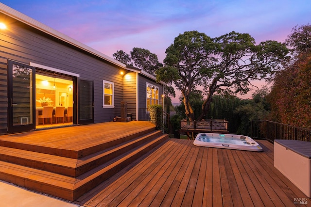 943 Appleridge Pl, Fairfield, CA 94534 - view of deck at dusk