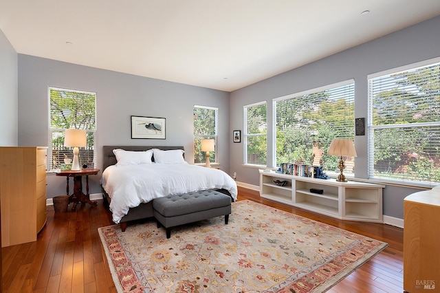 8596 Starr Rd, Windsor, CA 95492 - bedroom with hardwood / wood-style floors and baseboards