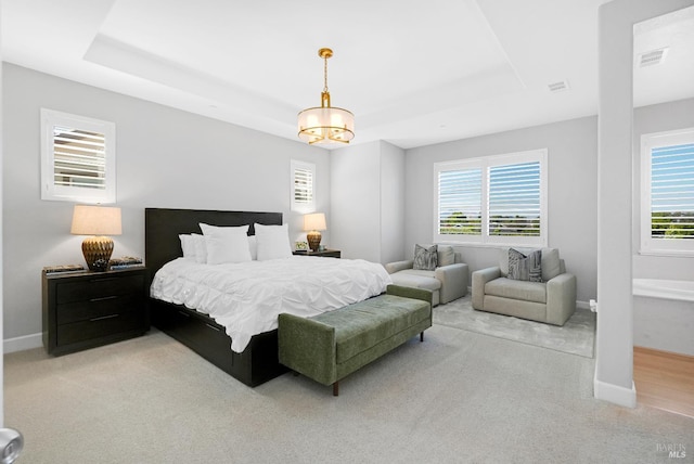 840 Allegro Ct, Fairfield, CA 94534 - carpeted bedroom featuring a raised ceiling, multiple windows, and baseboards