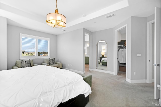 840 Allegro Ct, Fairfield, CA 94534 - bedroom featuring light carpet, baseboards, and a walk in closet