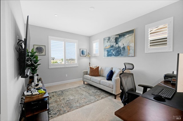 840 Allegro Ct, Fairfield, CA 94534 - carpeted home office with baseboards