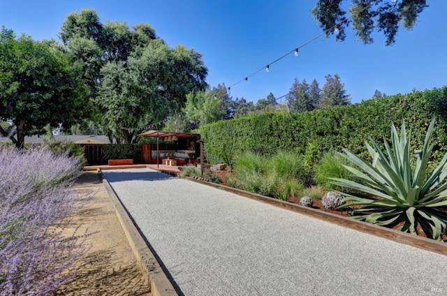 1067 Darms Ln, Napa, CA 94558 - view of patio / terrace with a game area