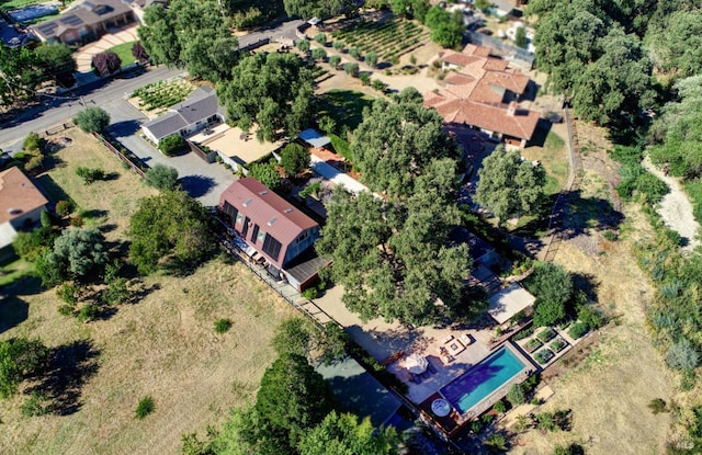 1067 Darms Ln, Napa, CA 94558 - aerial view of property's location with a pool area