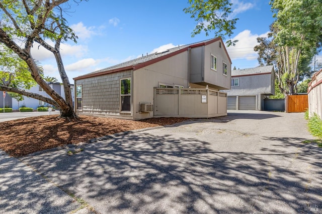 50 S A St, Santa Rosa, CA 95401 - view of property exterior featuring driveway and an attached garage