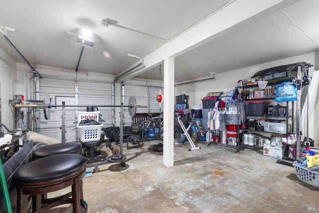 50 S A St, Santa Rosa, CA 95401 - garage featuring a garage door opener