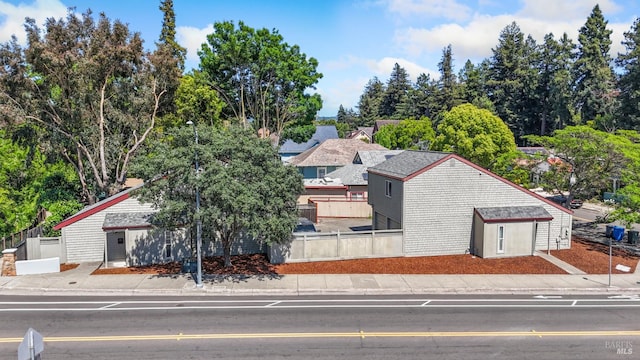 50 S A St, Santa Rosa, CA 95401 - view from above of property