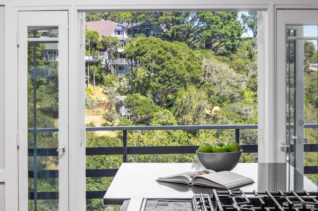 1131 W California Ave, Mill Valley, CA 94941 - balcony featuring french doors