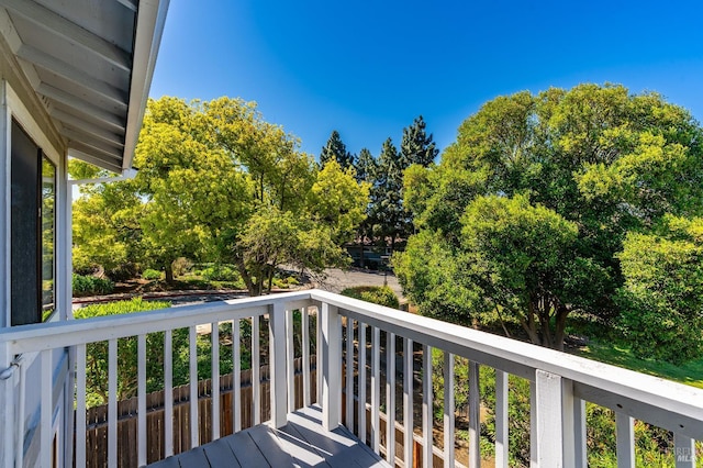 2000 Clearview Cir, Benicia, CA 94510 - wooden terrace with view of scattered trees