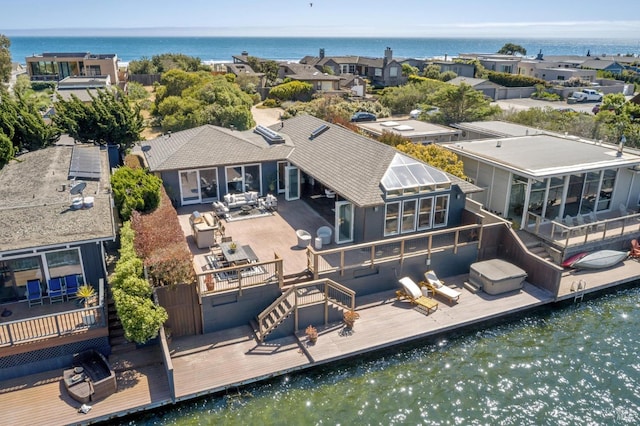 189 Seadrift Rd, Stinson Beach, CA 94970 - view of subject property featuring a nearby body of water