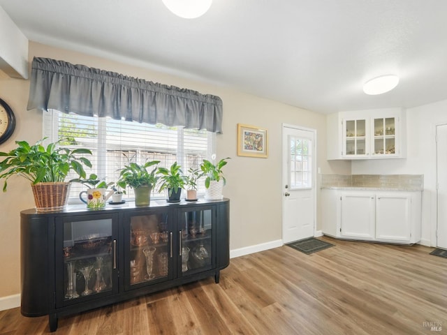 1233 Lincoln St, Fairfield, CA 94533 - dining space with wood finished floors and baseboards