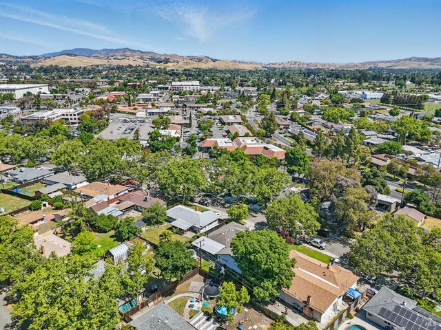 1233 Lincoln St, Fairfield, CA 94533 - aerial view of residential area with a mountain backdrop