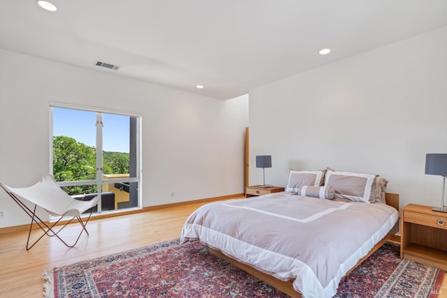 48 Longhorn Ridge Rd, Napa, CA 94558 - bedroom featuring wood finished floors, recessed lighting, and baseboards