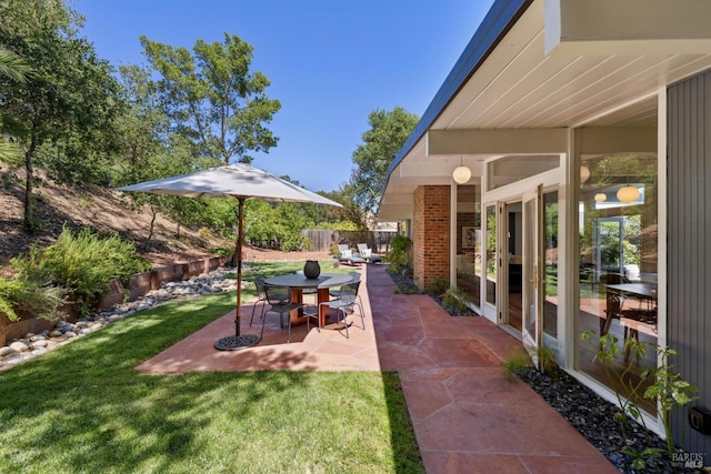 100 De La Guerra Rd, San Rafael, CA 94903 - view of patio
