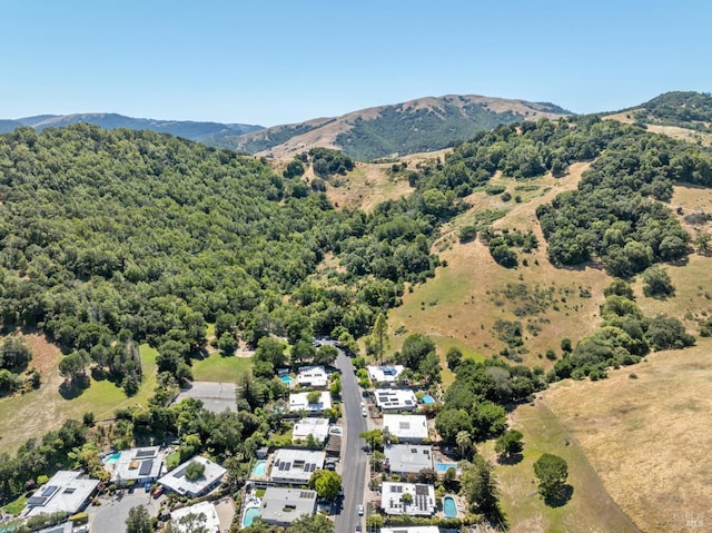 100 De La Guerra Rd, San Rafael, CA 94903 - aerial view of a mountainous background