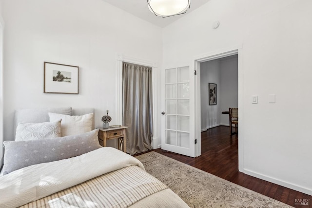 516 Howard St, Petaluma, CA 94952 - bedroom featuring wood finished floors, baseboards, and a towering ceiling