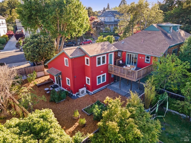 516 Howard St, Petaluma, CA 94952 - view from above of property