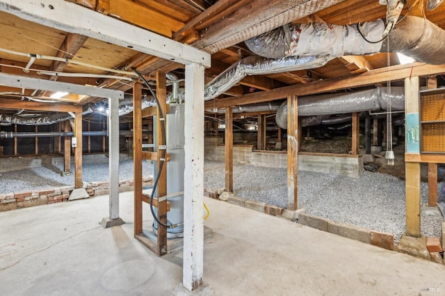 516 Howard St, Petaluma, CA 94952 - view of unfinished basement