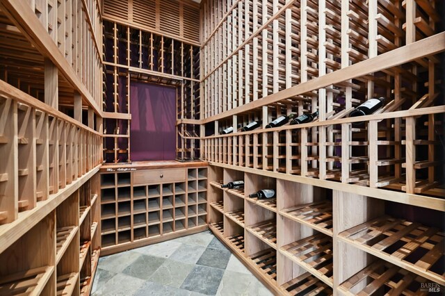 541 Oak Ave, San Anselmo, CA 94960 - wine cellar featuring stone tile floors
